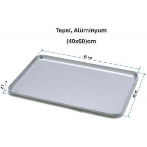 Tepsi, Alüminyum - Ebat:(40x60)cm